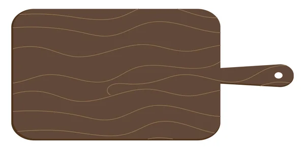 Planche Découper Illustration Vecteur Sur Fond Blanc — Image vectorielle