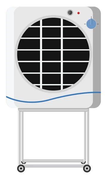 Refroidisseur Pièce Illustration Vecteur Sur Fond Blanc — Image vectorielle