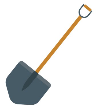 Gri maça, illüstrasyon, beyaz arkaplanda vektör.