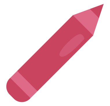 Beyaz arkaplanda sanat kalemi, illüstrasyon, vektör.