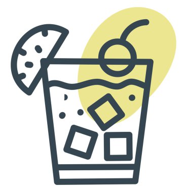 Beyaz arka planda kokkuyruk, illüstrasyon, vektör yenileniyor.