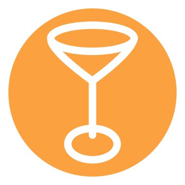 Beyaz arka planda at kuyruğu camı, illüstrasyon, vektör..