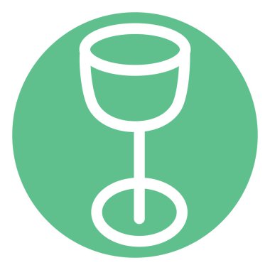 Su bardağı, illüstrasyon, vektör, beyaz arka planda..