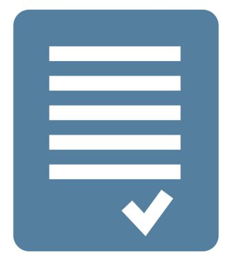 Dağıtım belgesi, illüstrasyon, vektör, beyaz arkaplan.