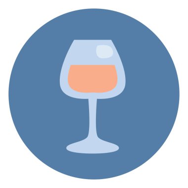 Camdaki gül, illüstrasyon, vektör, beyaz arkaplanda.