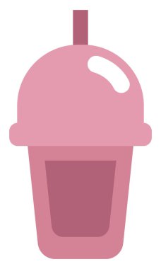 Meyve suyu, beyaz arkaplanda illüstrasyon, vektör..