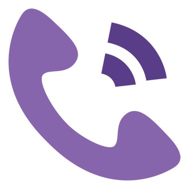 Otel çağrısı, illüstrasyon, vektör, beyaz arka plan.