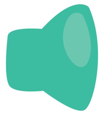 Beyaz arkaplanda ses, illüstrasyon, vektör yok.