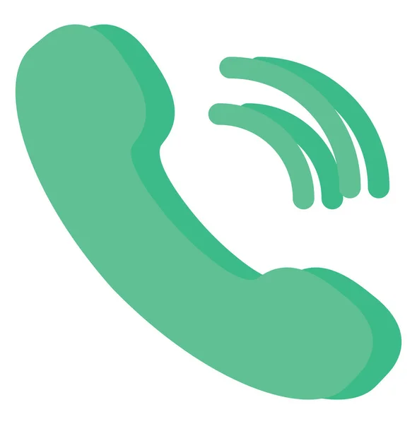 Symbol Für Telefonkontakte Illustration Vektor Auf Weißem Hintergrund — Stockvektor