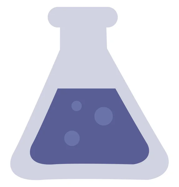 Chemieunterricht Illustration Vektor Auf Weißem Hintergrund — Stockvektor