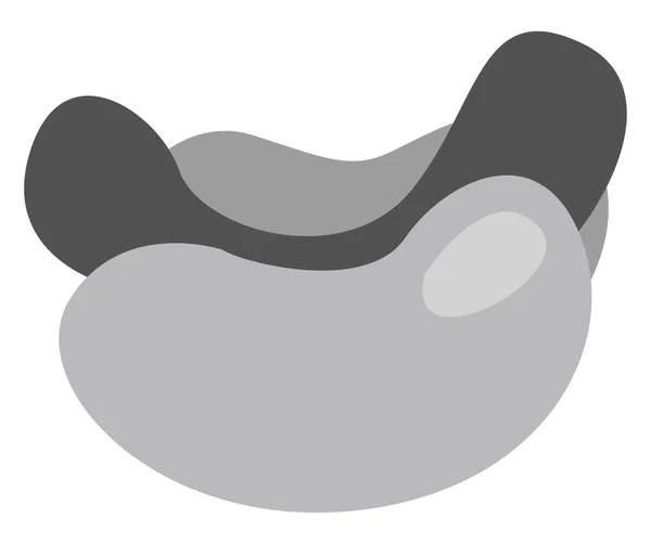 Hot Dog Bun Illustration Vector White Background — Stock Vector
