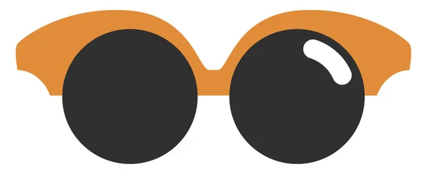 Nádherné Sluneční Brýle Ilustrace Vektor Bílém Pozadí — Stockový vektor