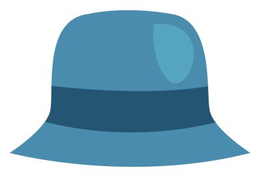 Seyahat şapkası, illüstrasyon, vektör, beyaz arka planda..