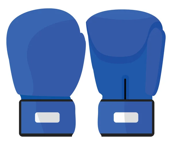 Guantes Boxeo Ilustración Vector Sobre Fondo Blanco — Archivo Imágenes Vectoriales