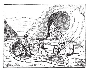 Antik Çin porselen hazırlama yöntemi çizim