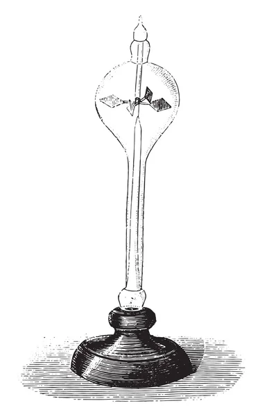 Το radiometer, vintage χαρακτική. — Διανυσματικό Αρχείο