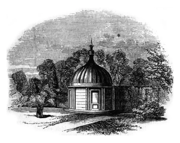 Mr. Bishop's Observatory, Regent Park, gedenkwaardig voor de Discover — Stockfoto