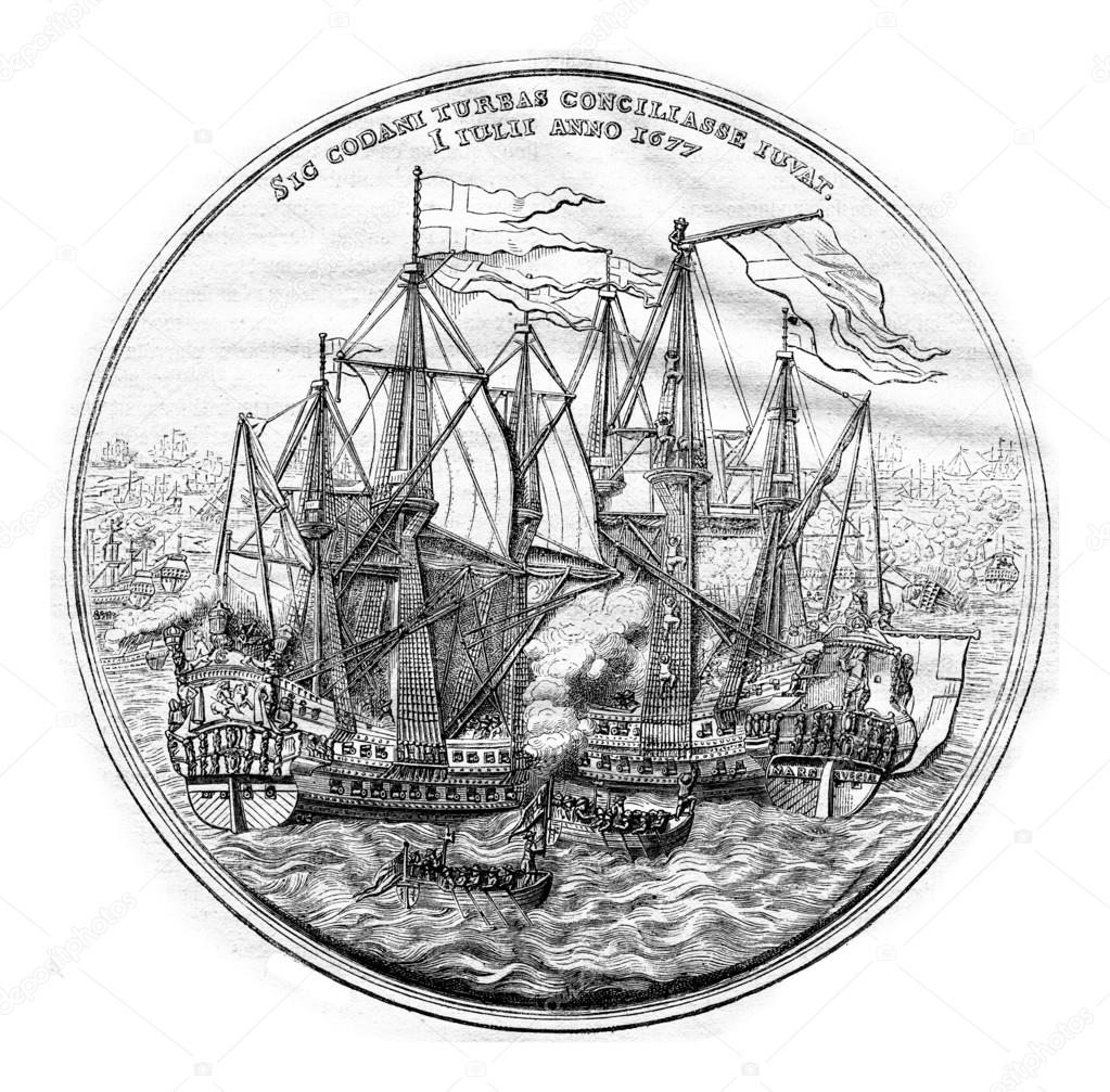 Cabinet of medals, Commemorative Medal (silver) of the Danish na