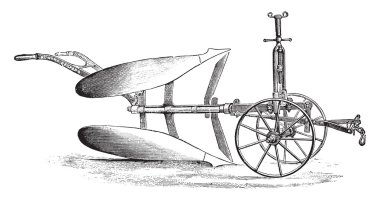 Howard sıradan çift-Brabant, vintage oyma.