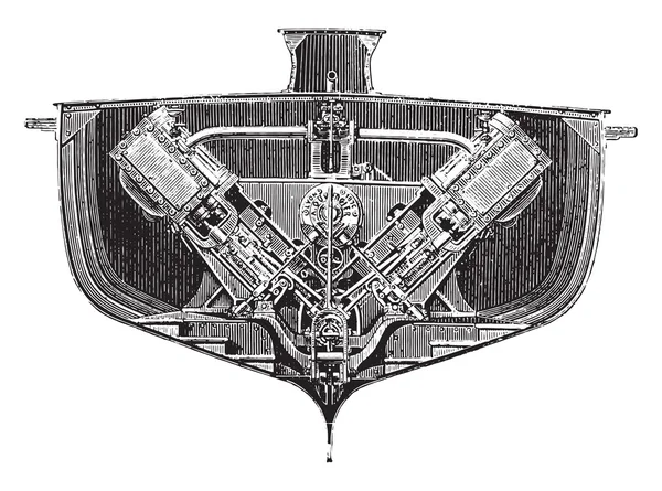 Diseño de las máquinas de los botes de autobús Servicio de la Compañía de París. fr — Archivo Imágenes Vectoriales