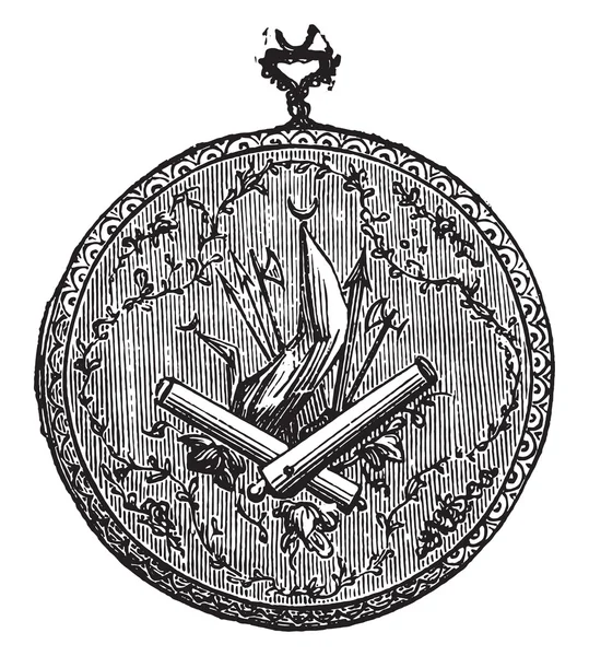 Mezar gümüş ro on sekizinci yüzyılın kupa ile izleyin