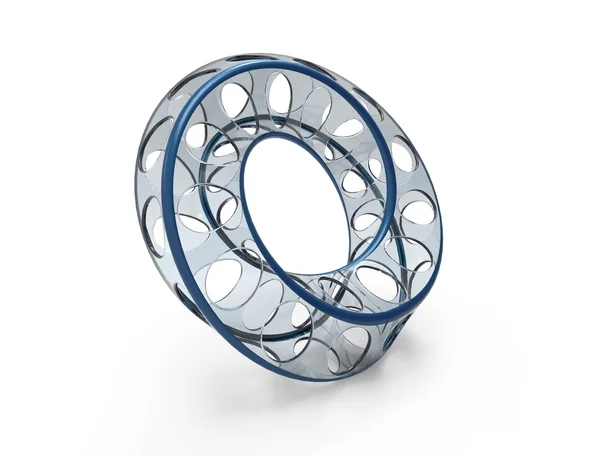 Moebius formen för ringformat — Stockfoto