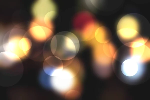 Leuchtende Lichter Dunkeln — Stockfoto