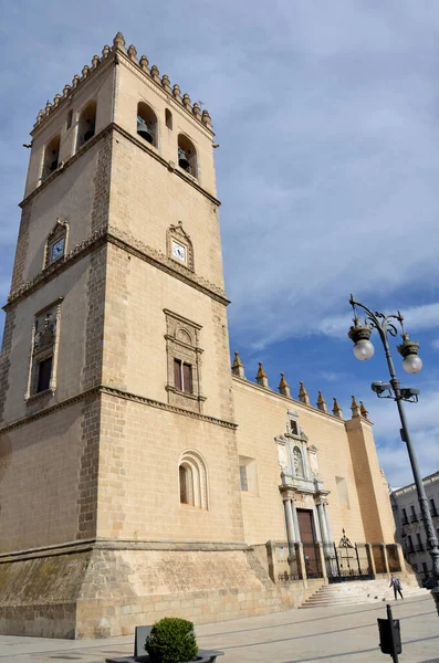Badajoz Şehrindeki Tarihi Kilise — Stok fotoğraf