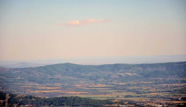 Serra Estrela Daki Vadiye Bak — Stok fotoğraf