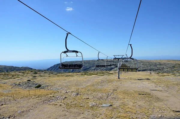 Skigebied Serra Estrela — Stockfoto