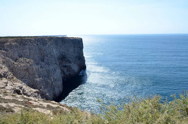 Skaliste Wybrzeże Algarve — Zdjęcie stockowe