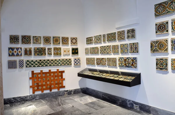 Exposição Azulejos Antigos Museu Estremoz — Fotografia de Stock