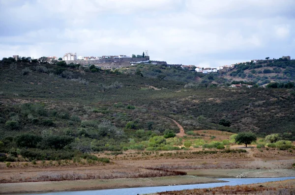 Aldeia Histórica Fortaleza Alentejo — Fotografia de Stock