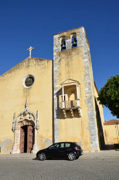 Igreja Histórica Numa Antiga Aldeia Alentejana — Fotografia de Stock