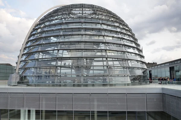 Dome of the German parliament — Stock Photo, Image