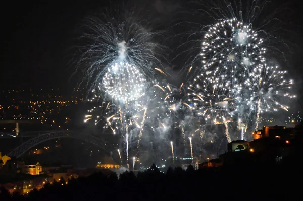 Fuegos artificiales — Foto de Stock