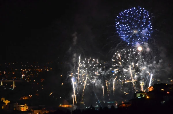 Fuegos artificiales — Foto de Stock