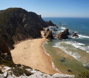 Büyük ayı Beach cliff, Cape Roca üstünden