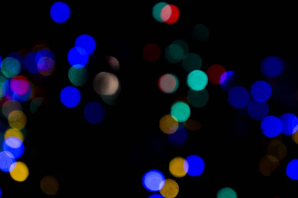 Bokeh with multi colors dots. Festive lights bokeh background. Defocused bokeh lights. Blurred bokeh. Bokeh light vintage background. Abstract colorful defocused dot. Soft focus