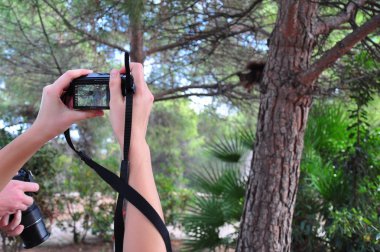 turist alarak fotoğraf