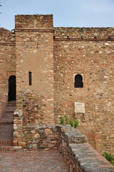 Gibralfaro castle (Alcazaba de Malaga), Spain — Stock Photo, Image