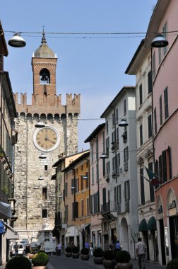 Torre della Pallata in Brescia, Italy clipart