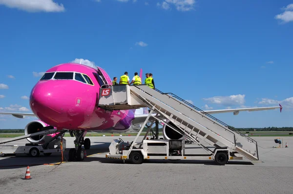 Wizzair crew Royalty Free Stock Images