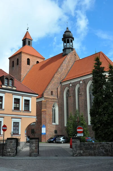 Main square in Grudziadz, Poland — Stock Photo, Image