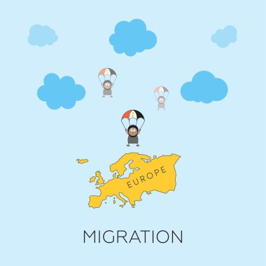 Çizgi film Suriyeli mülteciler