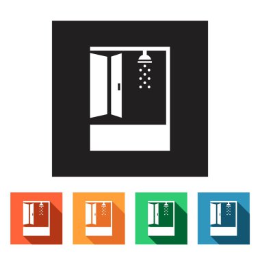 banyo, duş simgeler