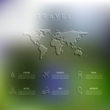 Unfocused background.