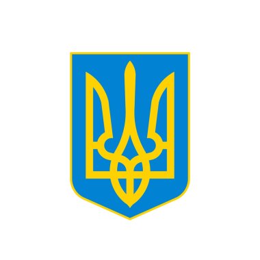 Coat of arms of Ukraine clipart