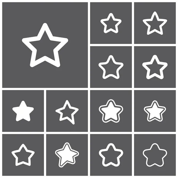 Favorite, favourite icons — Stock Vector