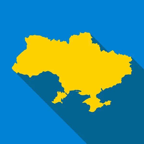Χάρτης της Ουκρανίας — Διανυσματικό Αρχείο